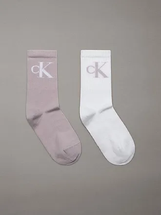 Calvin Klein Pack De 2 Calcetines De Deporte De Algod&oacute;n El&aacute;stico Suave