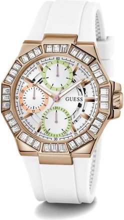 Guess Selene Horloge - Dames - Horloges - Wit - ONE Size - Accessoires