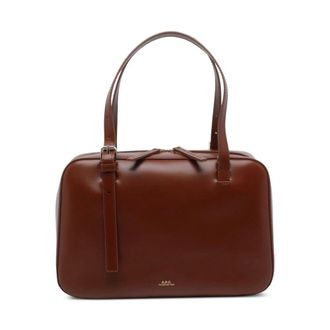 A.P.C. Handbags, female, Brown, Size: ONE SIZE Virginie Box Bag