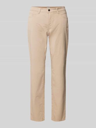 Brax Brax Stoffhose mit 5-Pocket-Design Modell CAROLA in Beige, Gr&ouml;&szlig;e 48