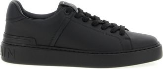 Balmain Black Lace Up Sneakers