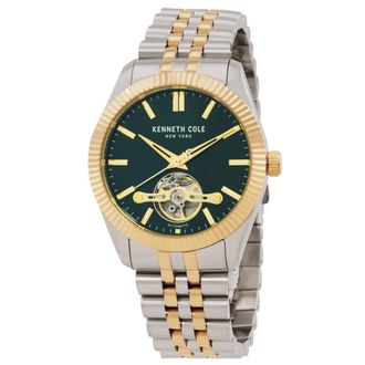 Kenneth Cole New York Automatic Green Dial Mens Watch KCWGY0064803