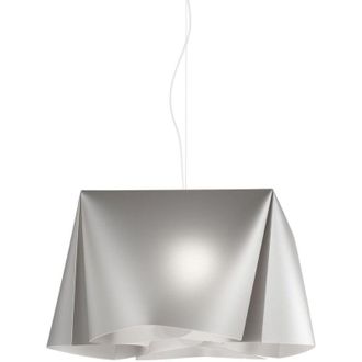 Linea Zero Suspensi&oacute;n Plata En Metal Cromado Cm. 45x21h