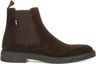 HUGO BOSS Chelsea Boots, male, Brown, 9 UK, Calev Cheb Chelsea Boots