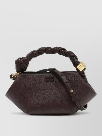 Ganni bou mini handbag synthetic gold hardware