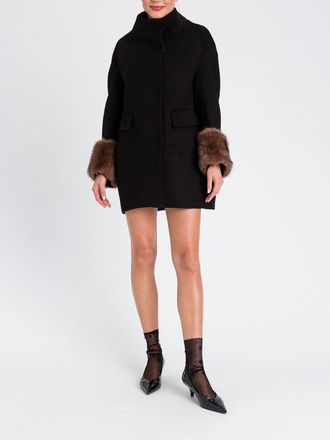 Twin-Set Coat TWINSET ACTITUDE Woman color Black