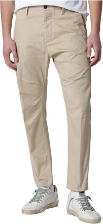 Dsquared2 S74Kb 1129S39021 Broeken - Heren - Chinos - Beige - XL - Katoen - Broeken
