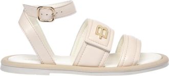 Baldinini Nappa Sandaal - Dames - Sandalen - Wit - 39 EU - Leer - Schoenen