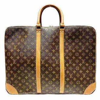 Louis Vuitton Pre-owned Weekend Bags, male, Brown, Size: ONE SIZE Pre-owned Canvas Weekend Bag