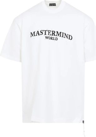 MASTERMIND WORLD T-shirt con logo Noise - - Tops - Uomo - Bianco - M