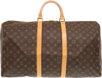 Louis Vuitton Brown Monogram Monogram Boston Bag (Pre-Owned)