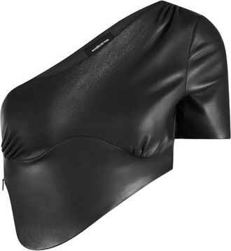 Mani&egrave;re De Voir Cropped top - Zwart