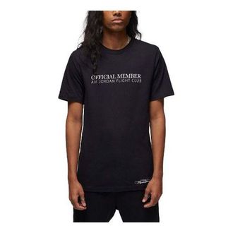 Air Jordan Flight Mvp Logo T-Shirt Black DX9564-010