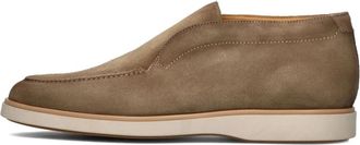 Magnanni Taupe su&egrave;de instappers - Heren - Loafers - Beige - 44 EU - Su&egrave;de - Schoenen