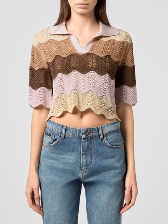 Philipp Plein Polo crochet