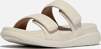 FitFlop Womens Fitflop F-Mode Go Polyurethane Mens Paris Beige Clogs - Cream - Size: 4