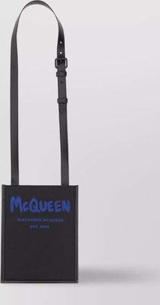 Alexander McQueen printed messenger bag