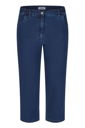 KjBrand 7/8-Hose KJBRAND Betty, Damen, Gr. 42, N-Gr, blau (denim stoned), Denim/Jeans, Obermaterial: 71% Baumwolle, 25% Polyester, 4% Elasthan, unifarben, reg