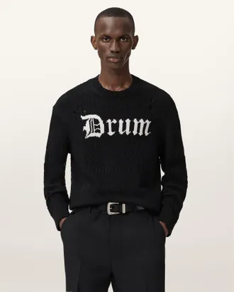 AllSaints Drum Jacquard Sweater