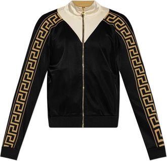 Versace Turtleneck Sweatshirt - Heren - Vesten met rits - Zwart - L - Hoodies & sweatvesten