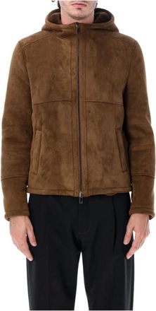 S.W.O.R.D 6.6.44 Ecoshearling Hoodie Jkt - - Jackets - Uomo - Marrone - XL
