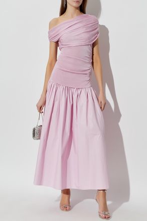 Self Portrait One-shoulder Dress, Womens, Pink