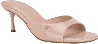 Calvin Klein Vixie Slide Sandal in Light Pink Patent at Nordstrom, Size 5.5