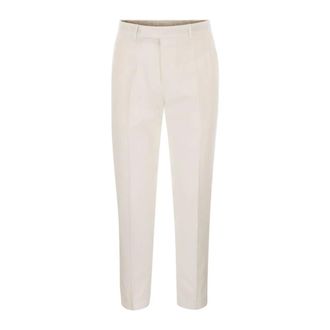Pantaloni Torino Suit Trousers, male, White, Size: 3XL Rebel Cotton Trousers
