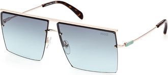 Pucci Emilio Pucci EP0188 28B Womens Sunglasses Gold Size 62
