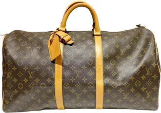 Louis Vuitton Brown Monogram Boston Bag (Pre-Owned)