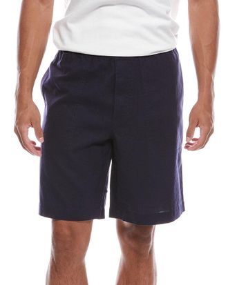 ATM Anthony Thomas Melillo Linen-Blend Pull-On Short