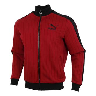 Puma Pinstripe Jacket Red 530177-50
