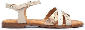 Pikolinos Algar Sandaal voor vrouwen - Dames - Sandalen - Wit - 36 EU - Leer - Schoenen