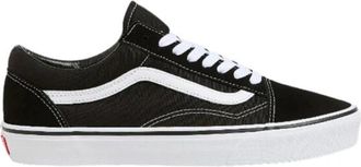 Vans Klassieke Old Skool Sneakers Zwart/Wit - Heren - Sneakers - Zwart - 45 1/2 EU - Su&egrave;de - Schoenen