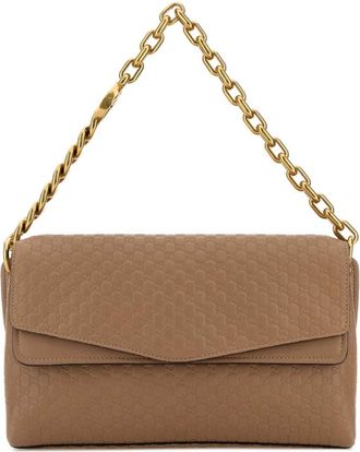 Gucci Brown Logo Large Shoulder Bag
