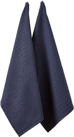 Ladelle 2er-Set recycelte Küchentücher Eco Navy 50 x 70 cm