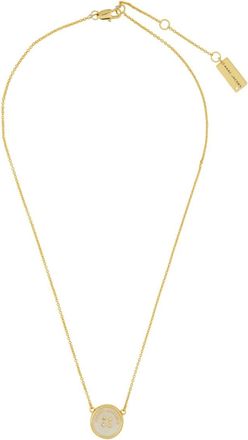 Marc Jacobs button Pendant Necklace