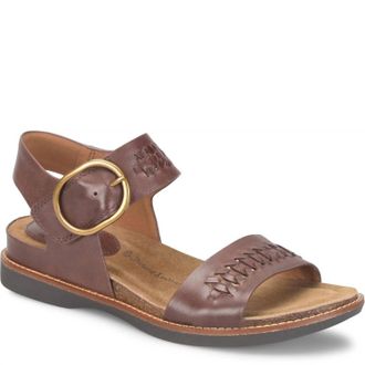 S&ouml;fft Womens Bali Ii Sandal In Cocoa Brown