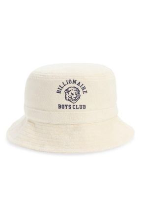Billionaire Boys Club Terry Cloth Bucket Hat in Whisper White at Nordstrom, Size Large/x-Large