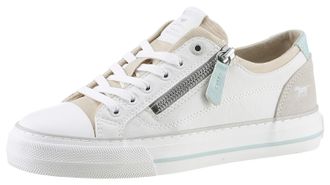 Mustang Jeans Sneaker mit seitlichem Reissverschluss, Freizeitschuh, Halbschuh, Schnürschuh