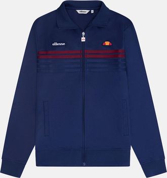 Ellesse Mens Vicenza Track Jacket - Navy/Burgundy - Blue/Red - Size: 40/Regular