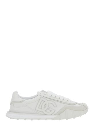 Dolce & Gabbana White Logo Sneakers