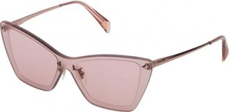 Police Womens SPL936 99 990SBN Sunglasses - Pink - One Size