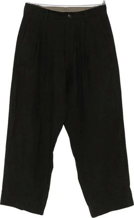 Ziggy Chen Pant - male - Ziggy Chen - Wide Trousers - Black - M - Trousers