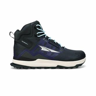 Altra Womens Lone Peak Mid All Weather 2 Hiking Boot In Black