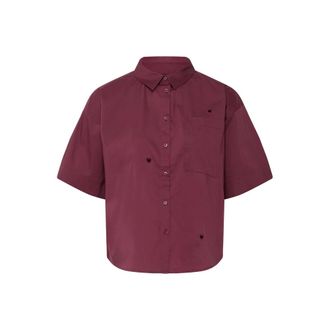 Ichi Blouses & Shirts - Dames - Overhemden - Rood - S - Overhemden