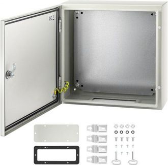 OEM Schaltschrank Nema-industriegeh&auml;use, 40 X 40 X 15 Cm Nema 4x-stahl-verteilerschrank, Ip66 Wasser- Und Staubdicht, Elektrischer Anschlusskasten F&uuml;r Den