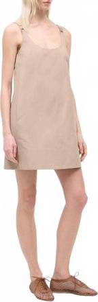 Staud Glade Mini Dress In Desert