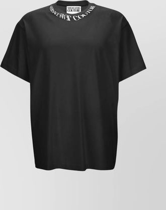 Versace Jeans Couture crew neck short sleeve logo t-shirt