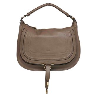 Chlo&eacute; Handbags, female, Brown, Size: ONE SIZE Marcie Shoulder Bag